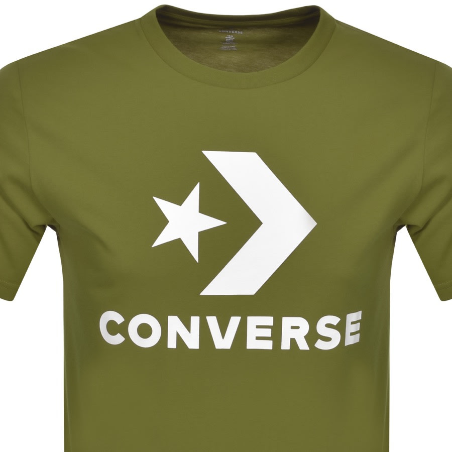 Alternative Image for ProductConverse Star Chevron Logo T Shirt Khaki2